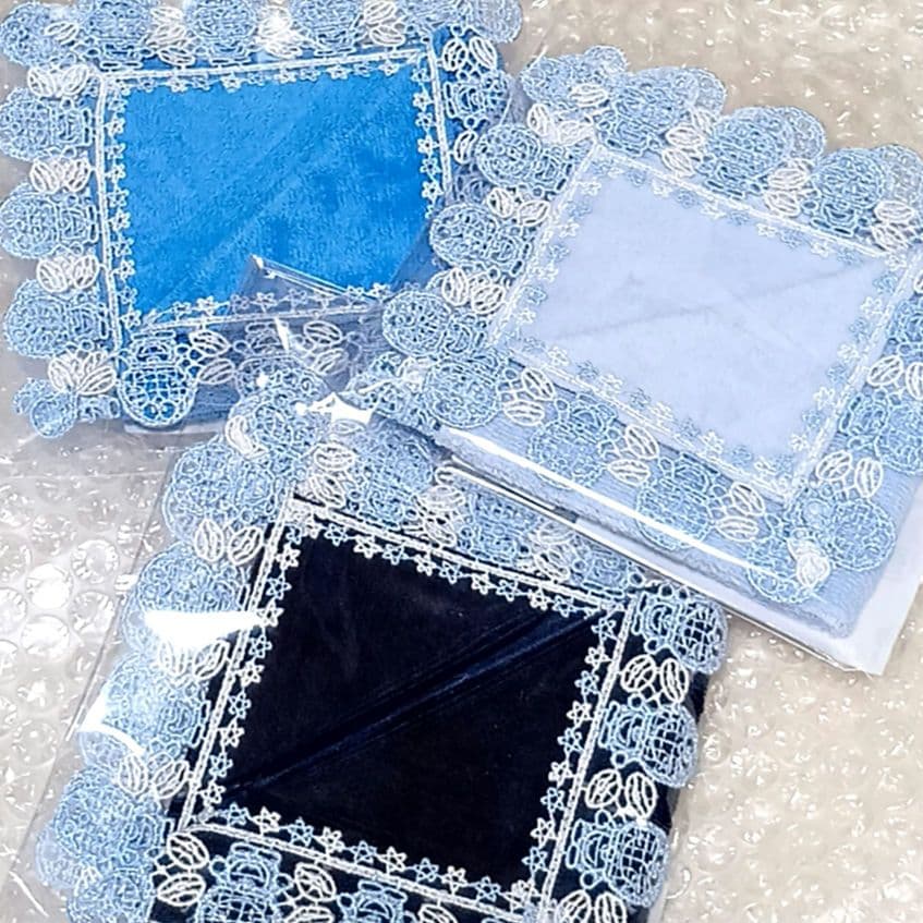 近沢レース ドラえもん ハンカチ コラボ 3点セット 新品