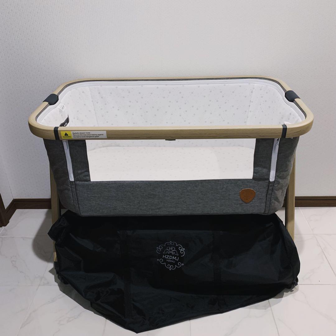 【♡美品♡】HZDMJ 折りたたみベビーベッド⭐︎
