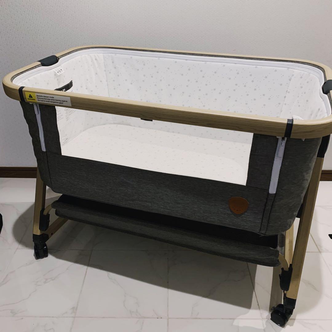 【♡美品♡】HZDMJ 折りたたみベビーベッド⭐︎