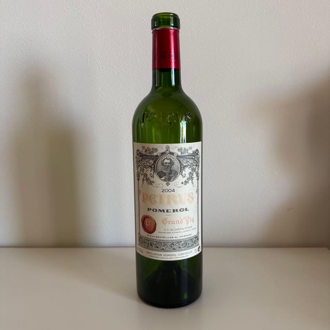 ペトリュス Petrus 2004 Pomerol Grand Vin 空瓶