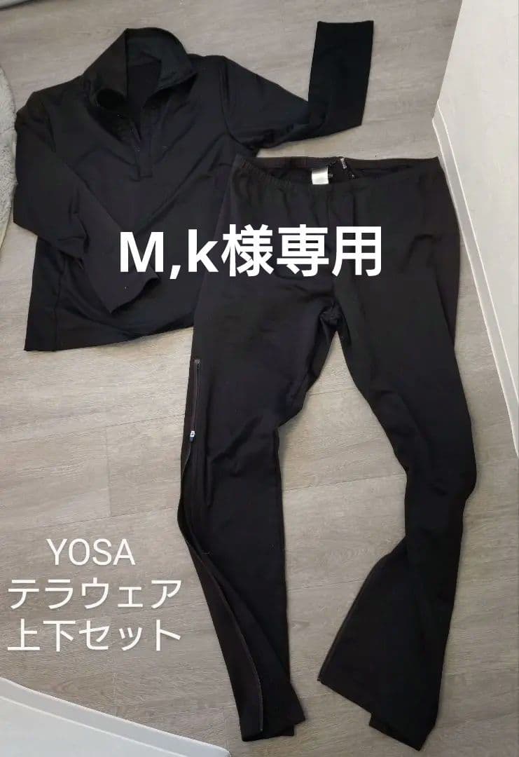 M,k。YOSA テラウェア 　3Lサイズ　上下セット