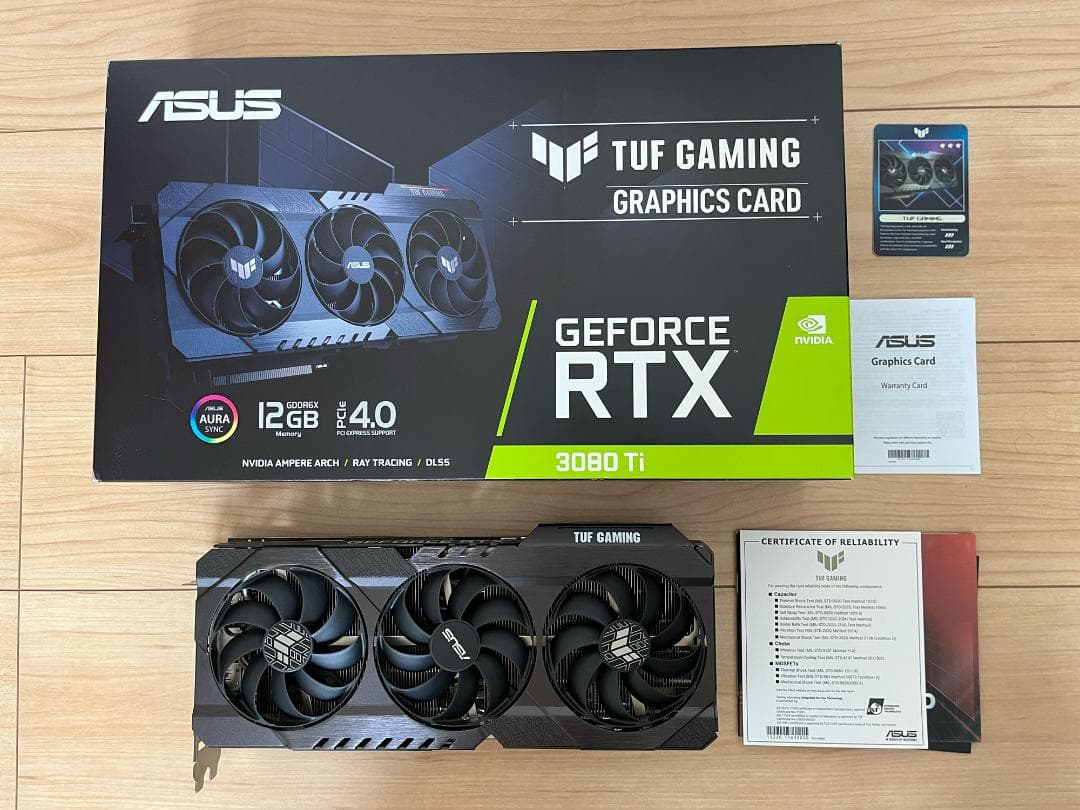 グラフィックボード・グラボ・ビデオカード ASUS TUF Gaming GeForce RTX 3080Ti 12 GB