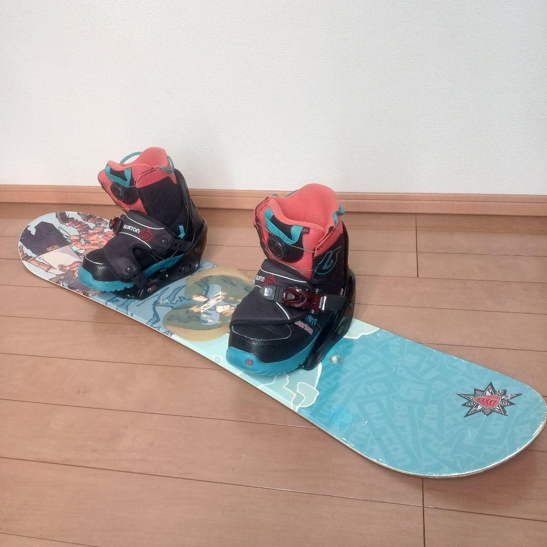 子供用 スノーボード セット 21cm 手渡し可能 BURTON バートン