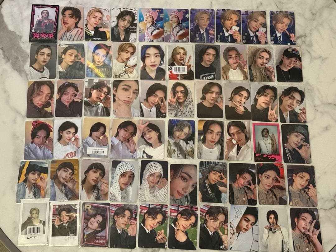 StrayKids まとめ売り 店舗 トレカ 60枚【ヒョンジン】