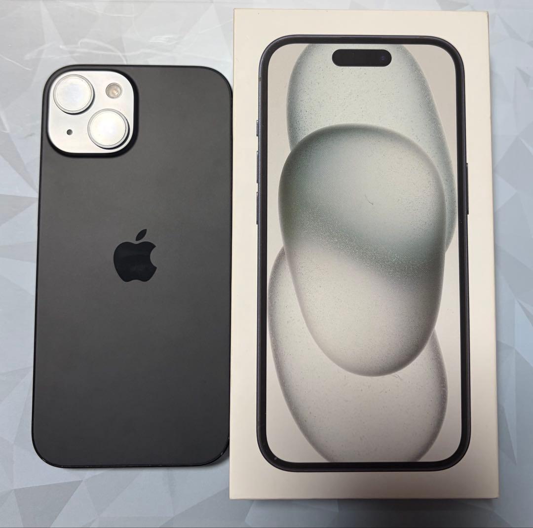 【付属品完品】SIMフリー☆iPhone 15 128GB本体