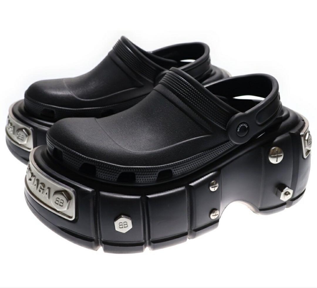 BALENCIAGA HARDCROCS プラットフォームスタッズクロックス