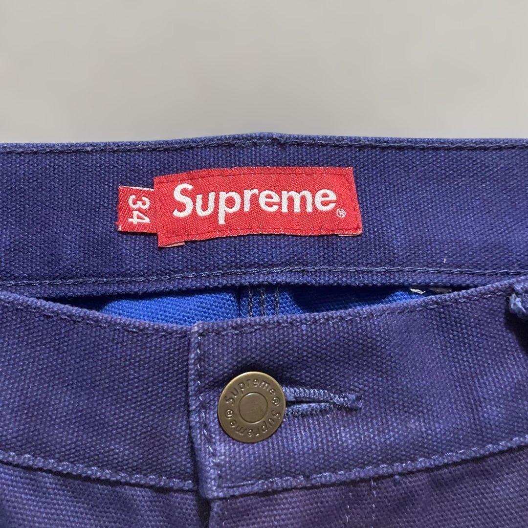 【34】 Canvas Double Knee Painter Pant