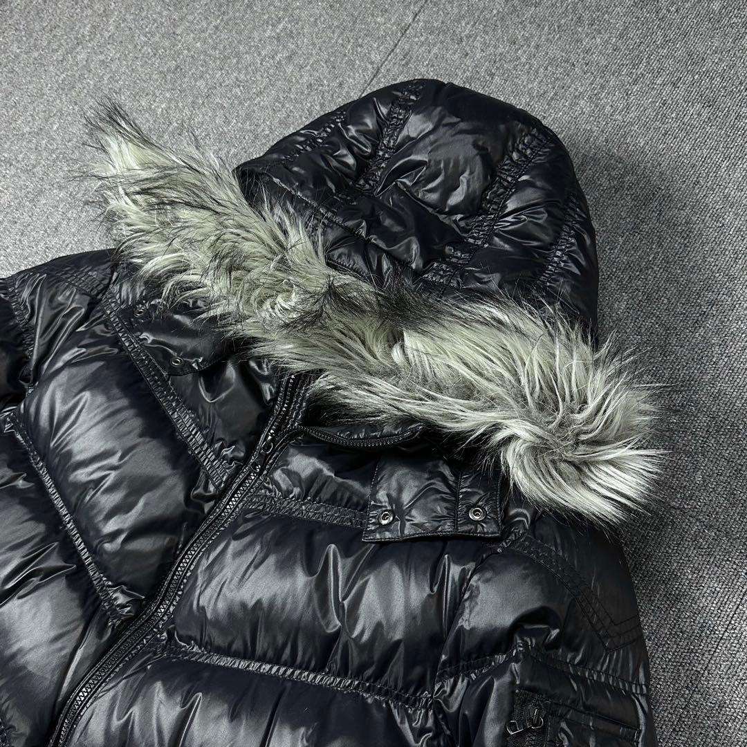 UNIQLO y2k ファー付き ダウンジャケット パーカー ユニクロ 00s