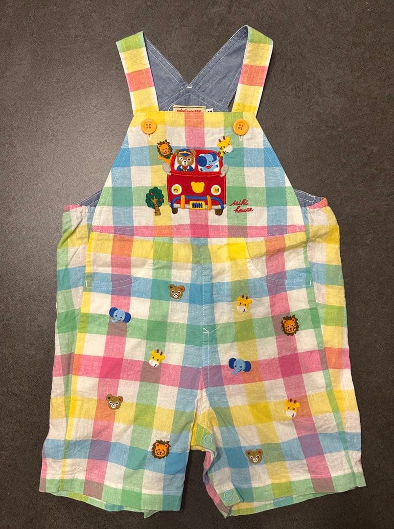 ミキハウス　新品未使用　オーバーオール
