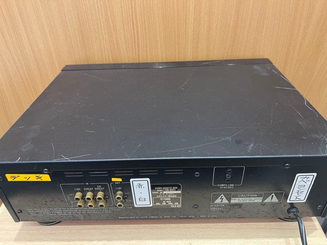 Victor TD-V711 ステレオカセットデッキ