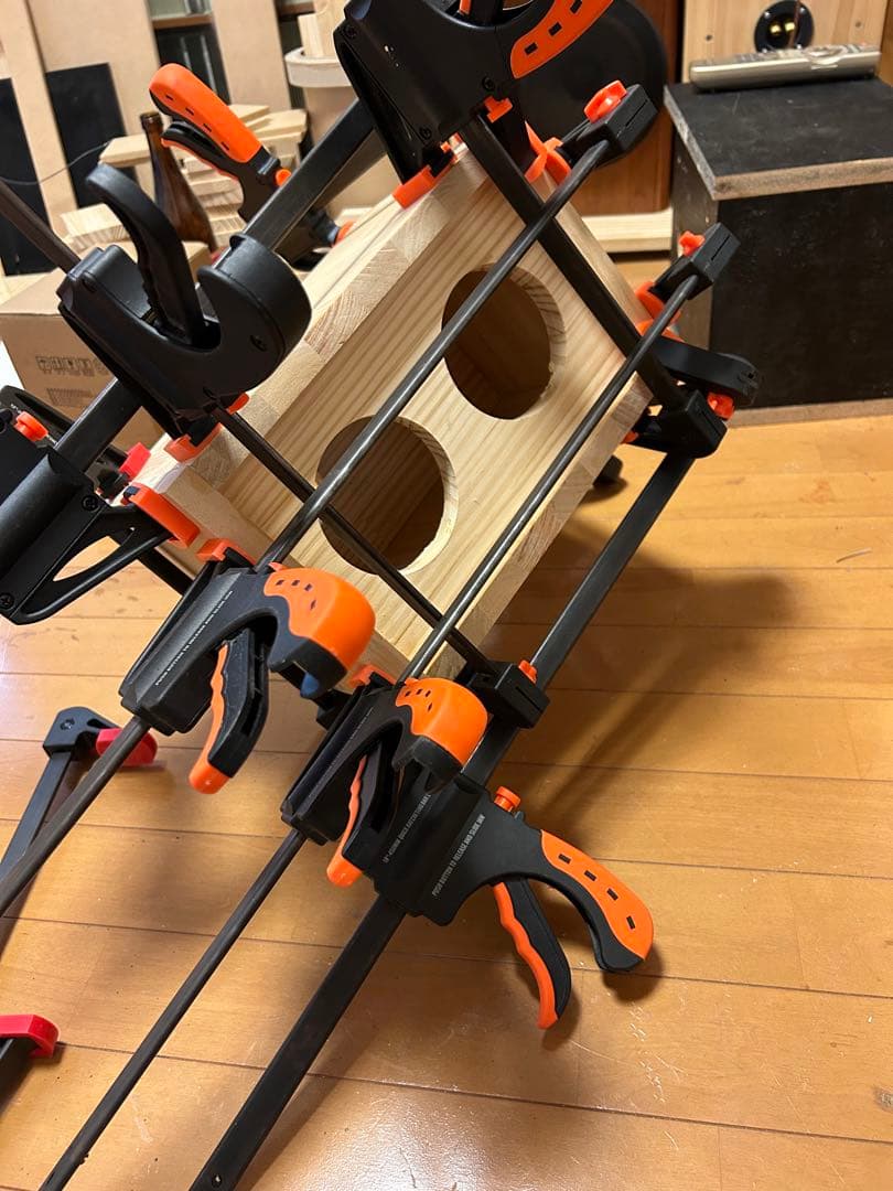 自作スピーカー フルレンジ パッシブラジエーター搭載型