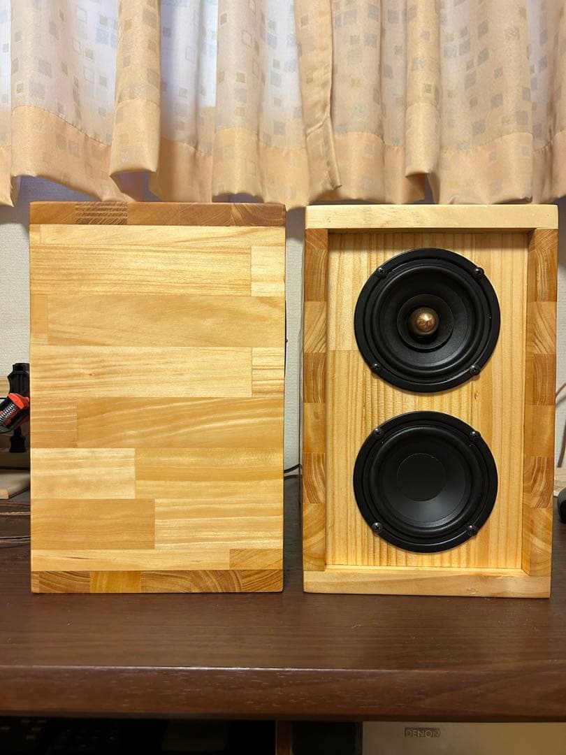 自作スピーカー フルレンジ パッシブラジエーター搭載型