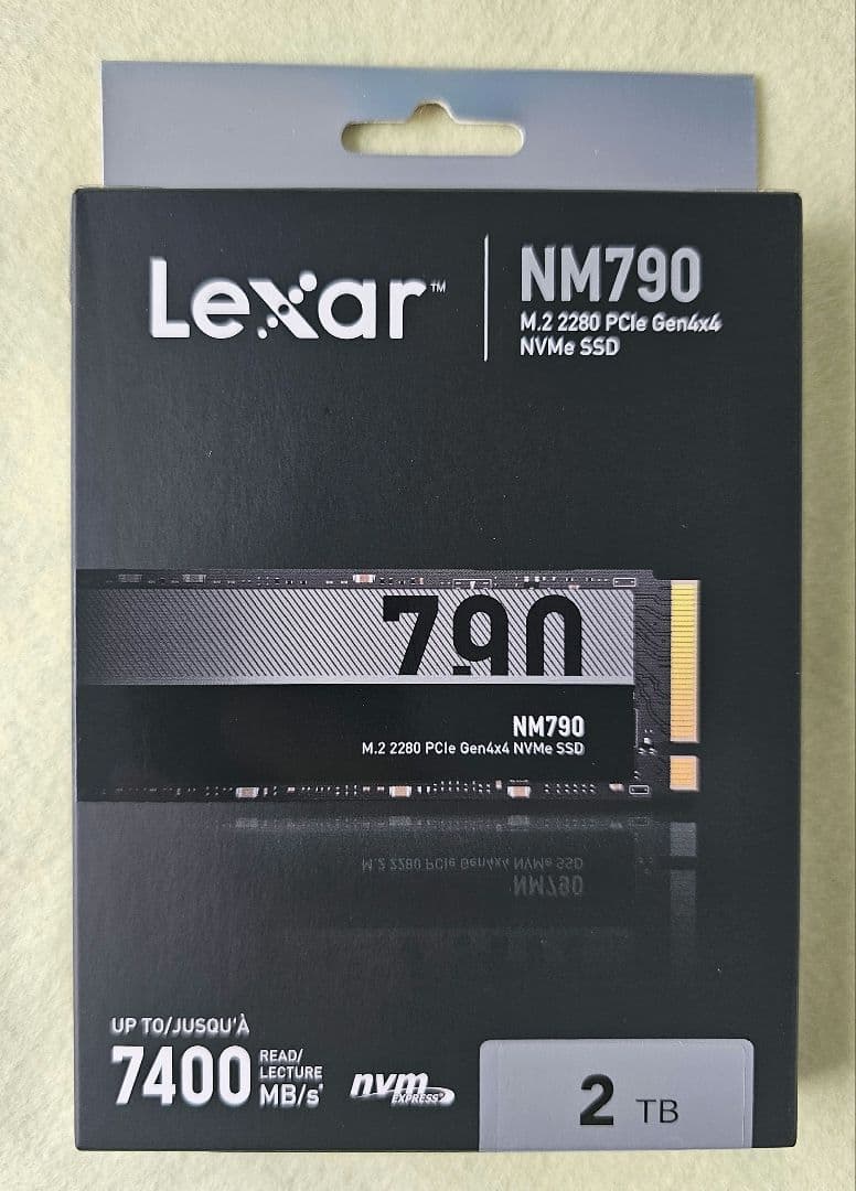 内蔵型SSD Lexar NM790 2TB NVMe M.2 SSD