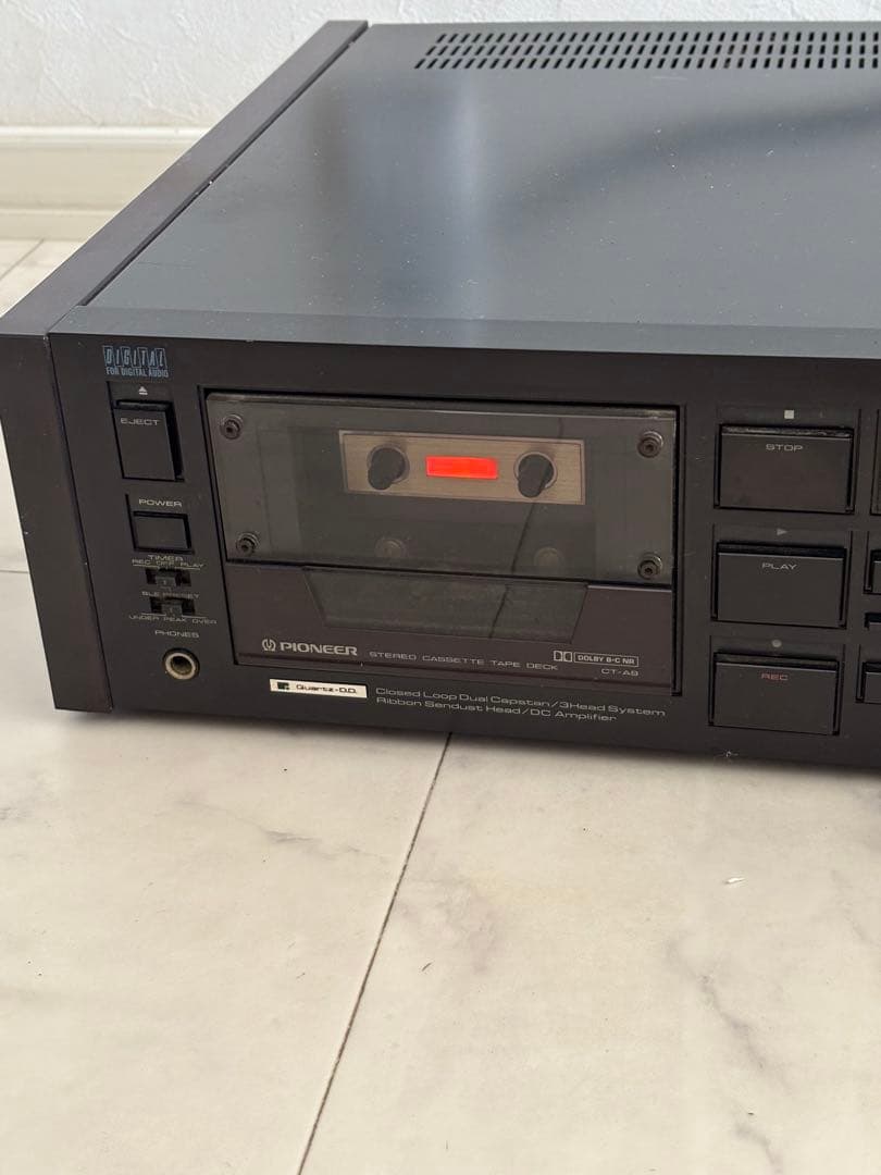 ラジオ・コンポ PIONEER STEREOCASSETTE TAPE DECK CT-A9