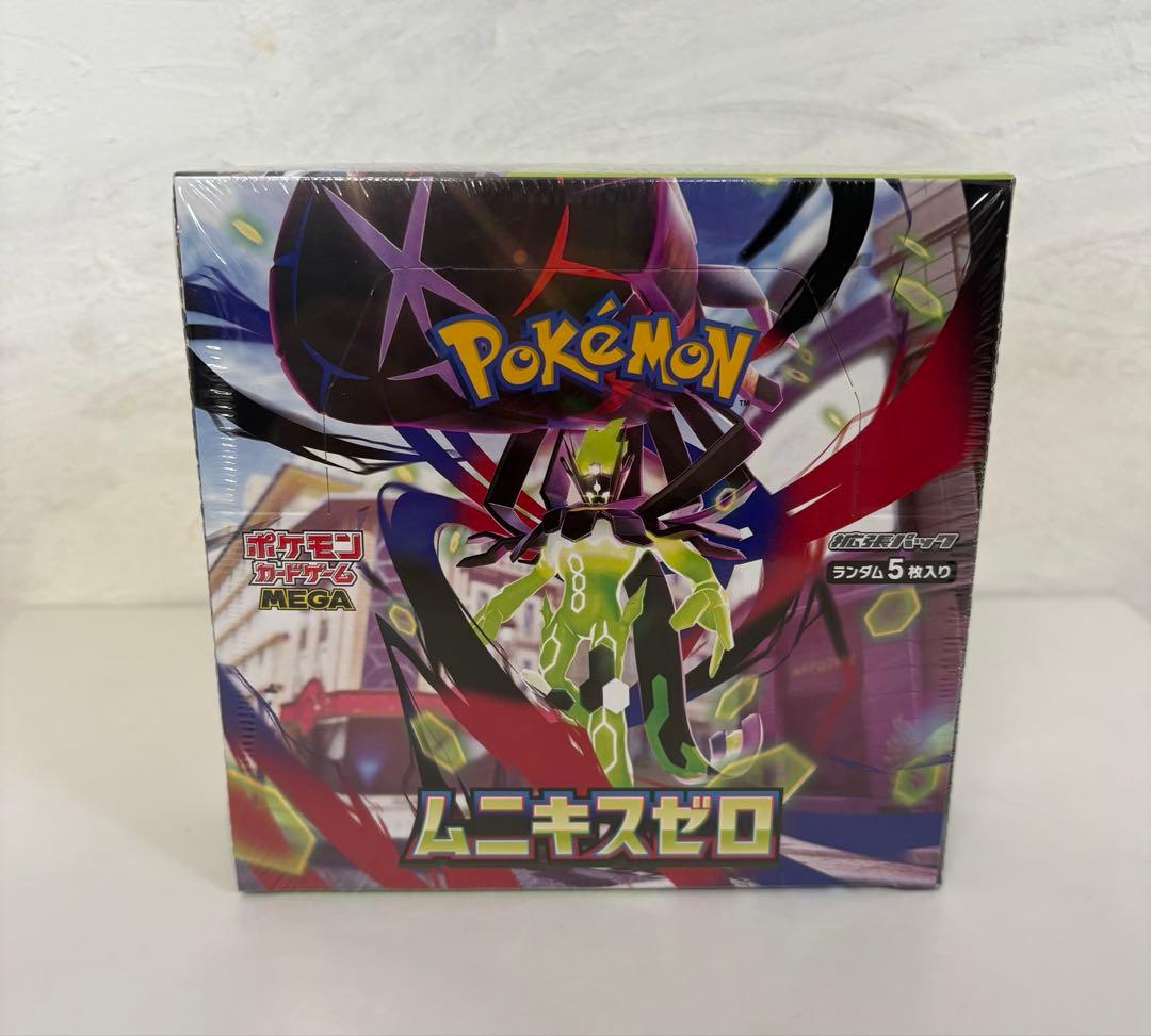 新弾　ポケモンカード　ムニキスゼロ　BOX 新品未開封　シュリンク付き