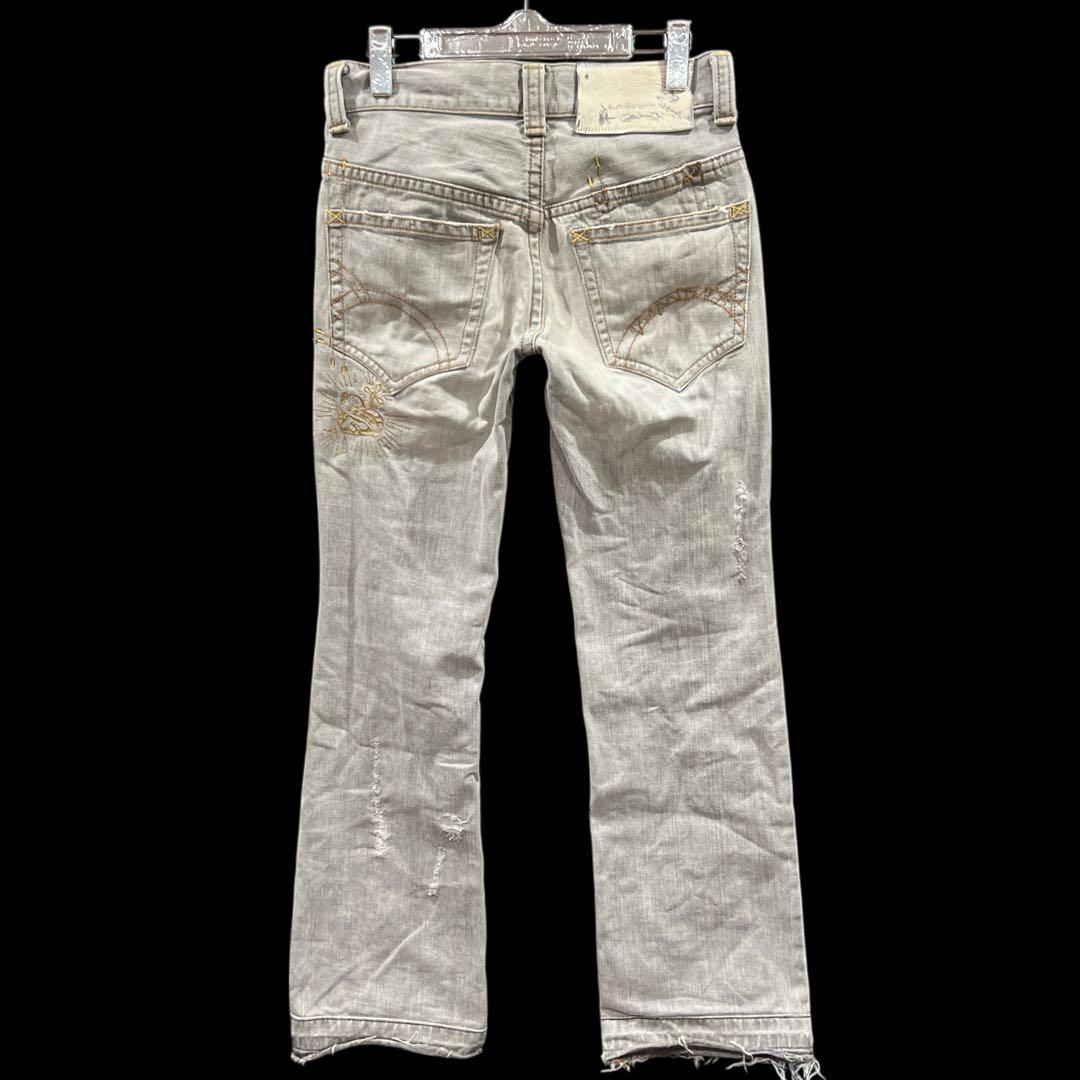 パンツ y2k Archive\"Kyoji Maruyama\" damage denim