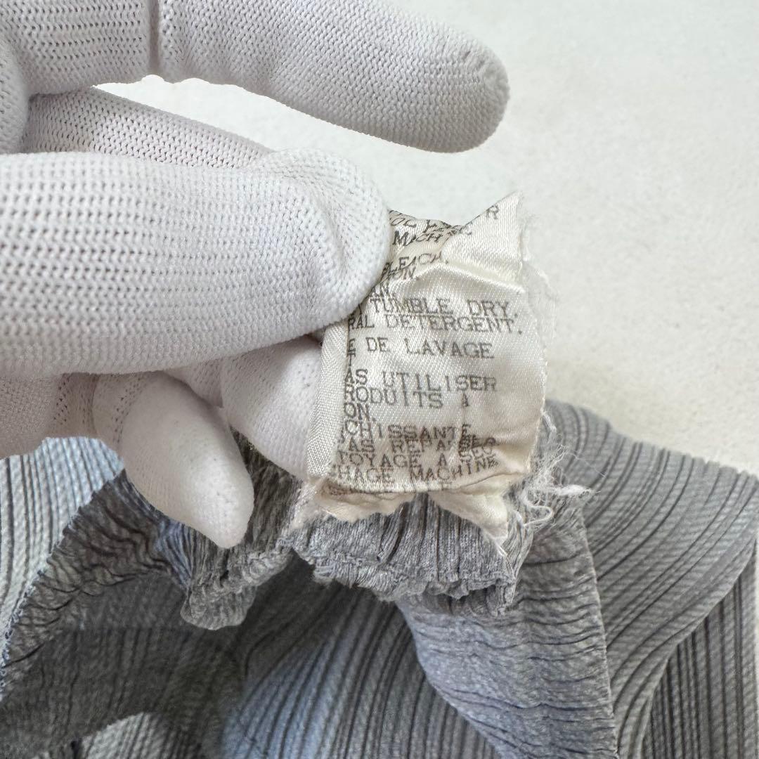 美品✨PLEATS PLEASE プリーツ　グレー　ボトムス　サイズ1