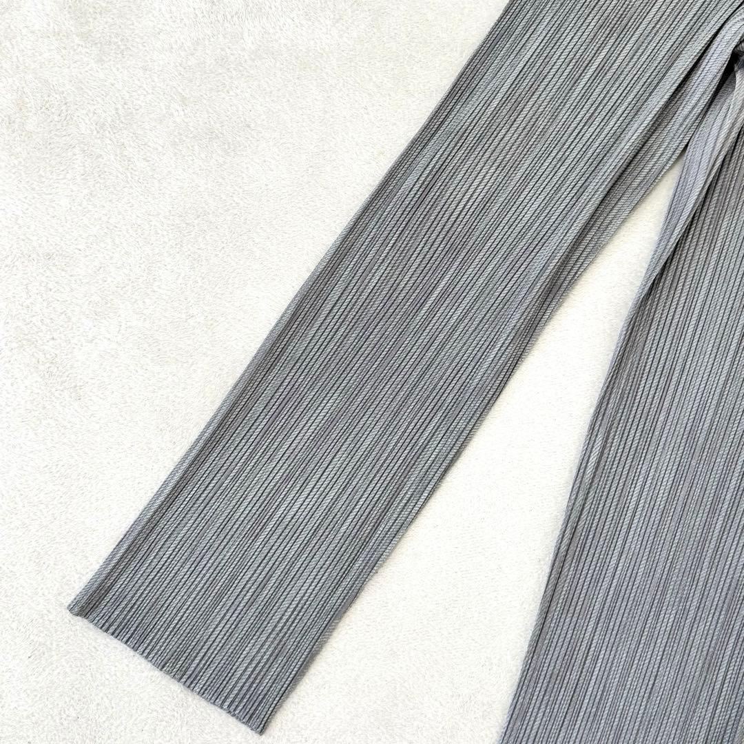 美品✨PLEATS PLEASE プリーツ　グレー　ボトムス　サイズ1
