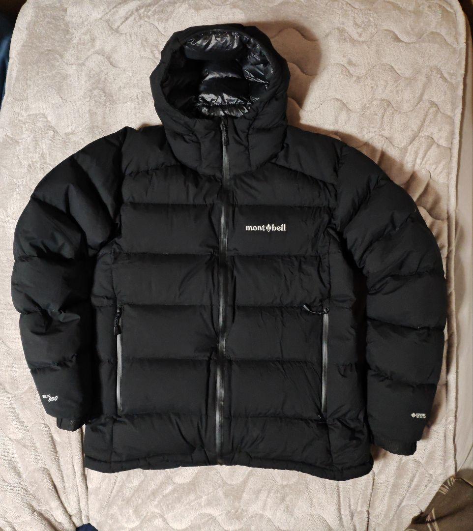 モンベル パーマフロストライトダウンパーカ 黒 M
