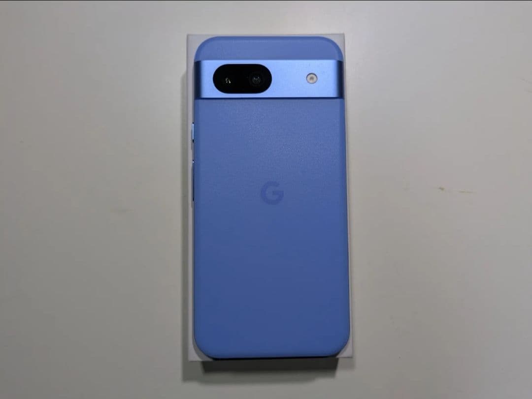 Google Pixel 8a 青 本体 SiMフリー【美品】付属品あり
