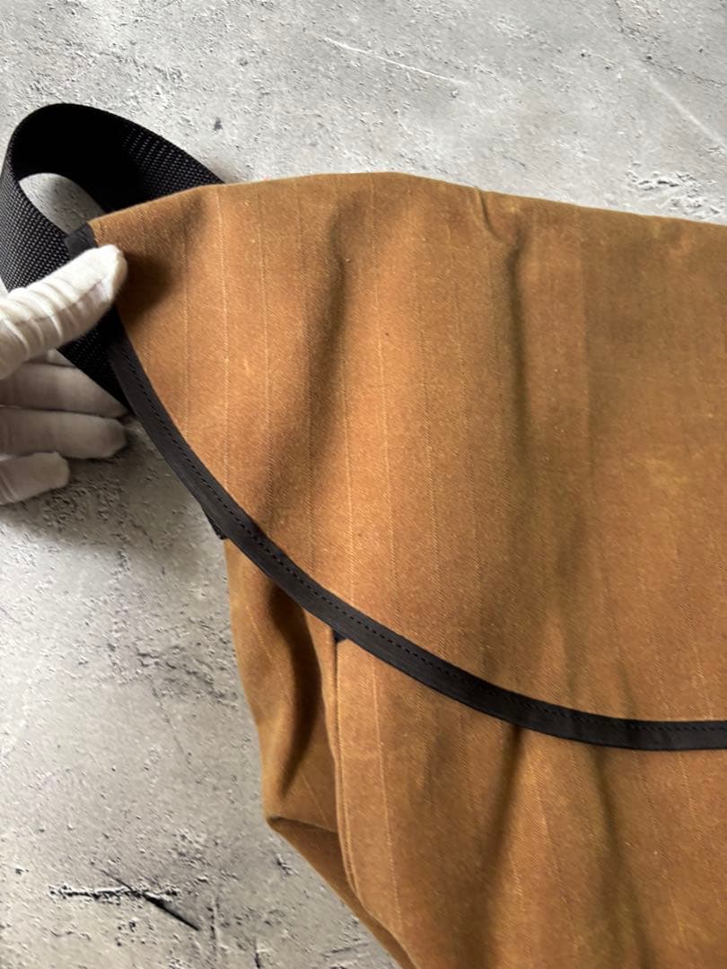 シュタク　shtak　ブルーラグメッセンジャーバッグ