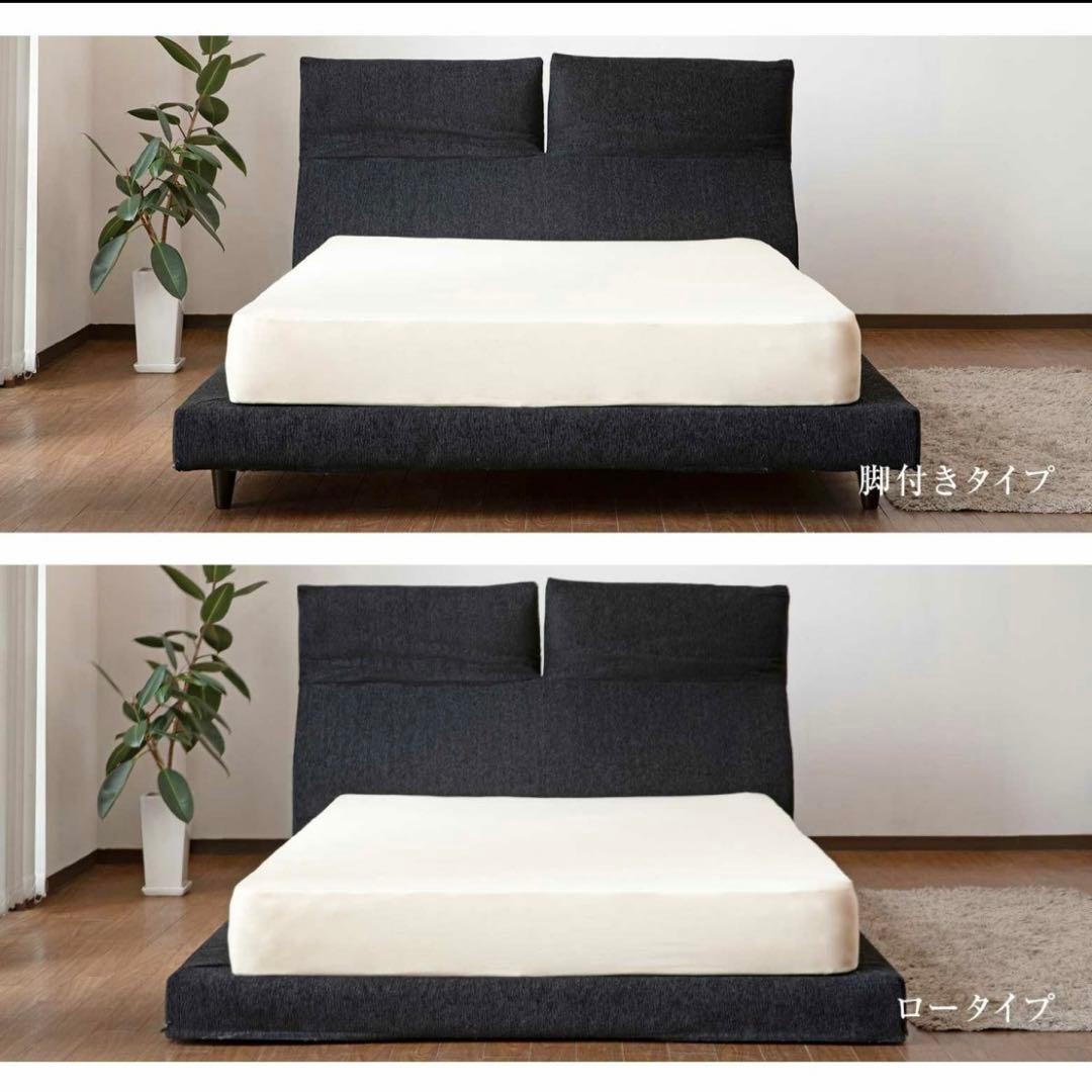 ⚠️本日のみ 最終値下げ　NOWAL ダブルベッドフレーム レッド