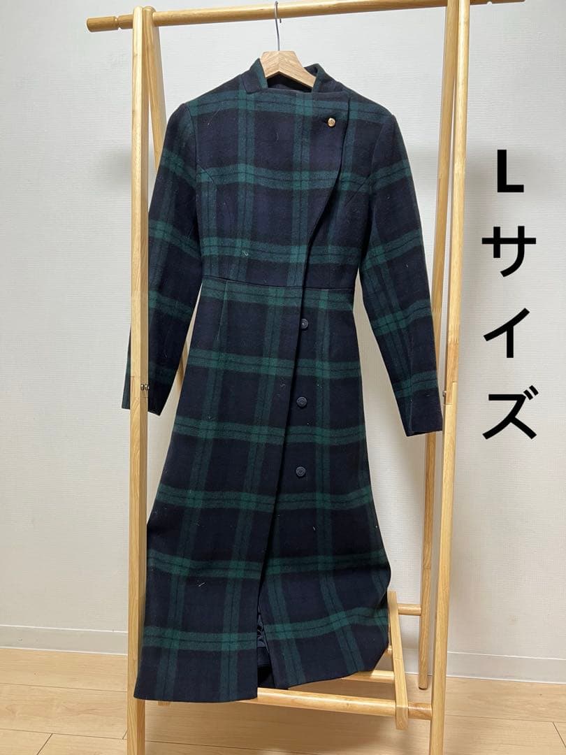 JENNE フレンチシックウールコート　L