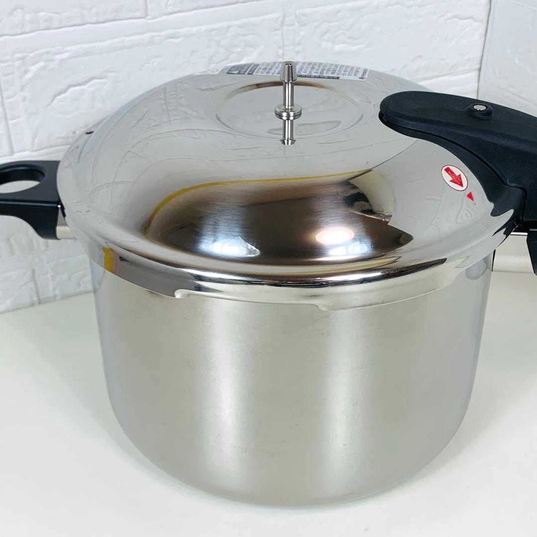 アサヒ軽金属　ゼロ活力 圧力鍋 5.5L ガラス蓋 付き