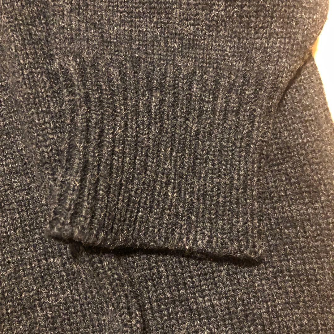 90s COMME des GARÇONS タートルネックセーター ダークグレー