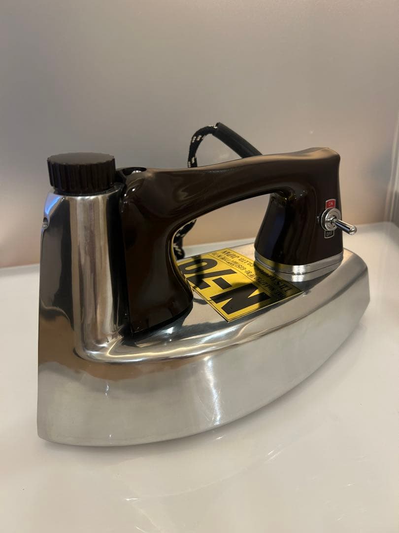 【新品未使用・昭和レトロ】編物仕上用N-70 アイロン 分散式