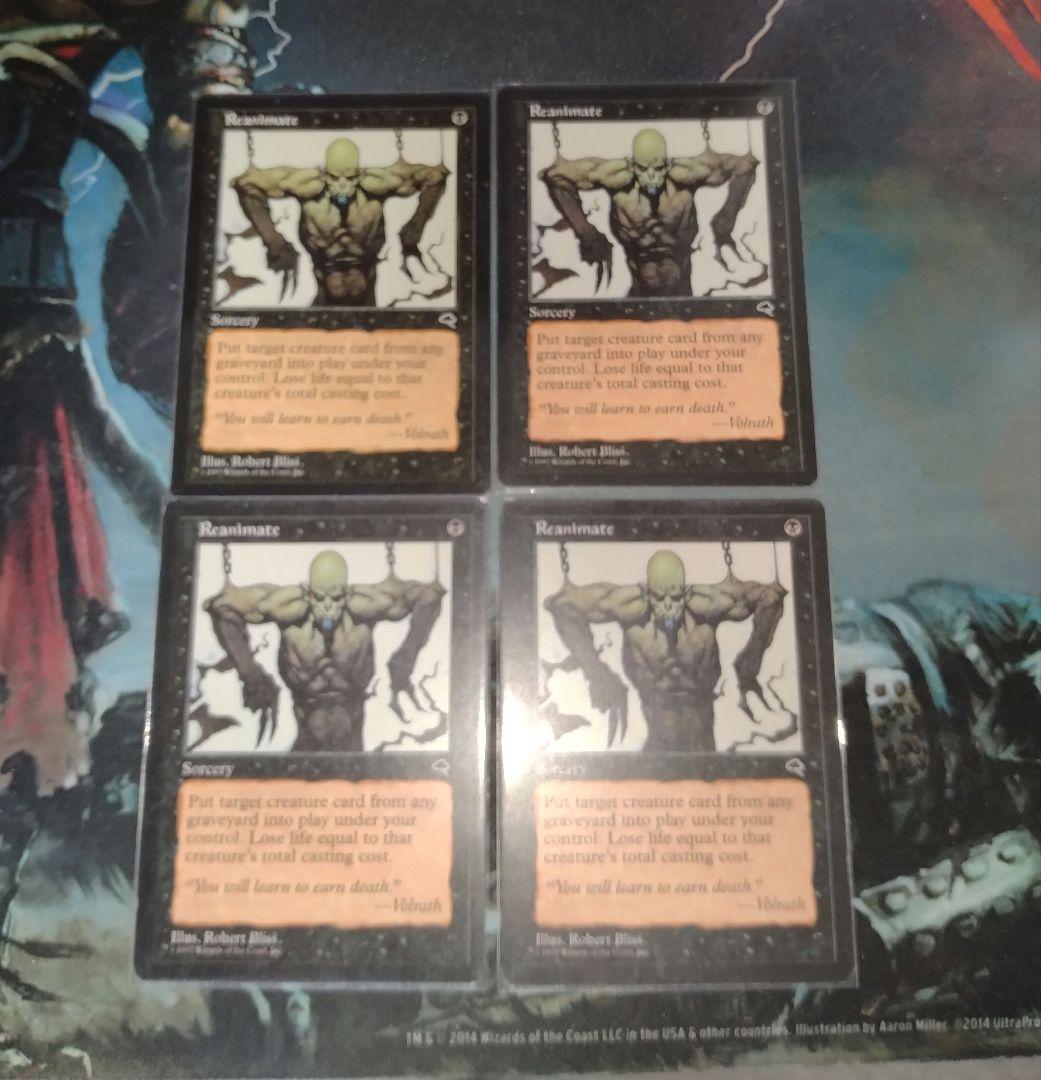 再活性/Reanimate 4枚セット