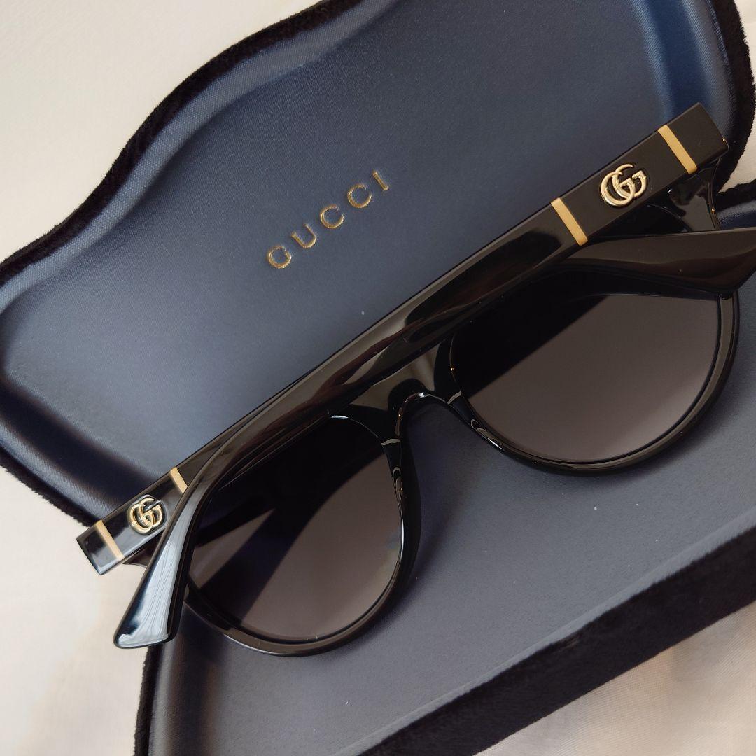 乞*郎様 最終値下【新品未使用】GUCCI☆サングラス☆GGメタルロゴ☆ブラック