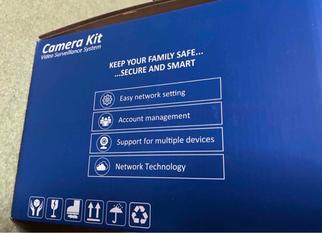 防犯カメラ 屋外 ワイヤレス 300万画素 4台セット AI人体検