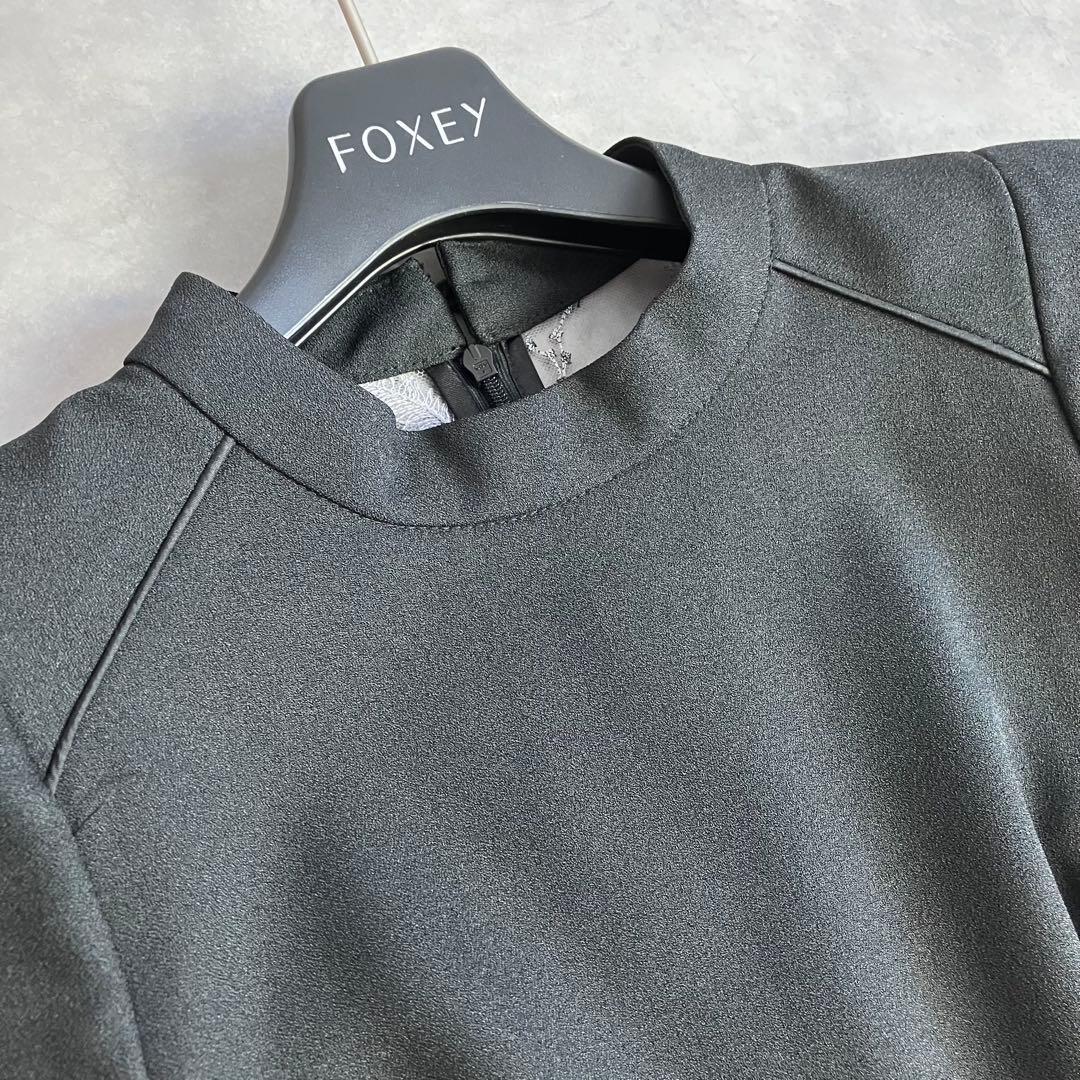 【タグ付き】niana スリーブスリット刺繍レースフレアドレス 結婚式 お呼ばれ