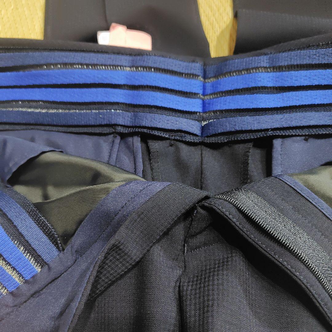 【美品】洋服の青山　PT-9 ネイビー スーツ 　ＹＡ5