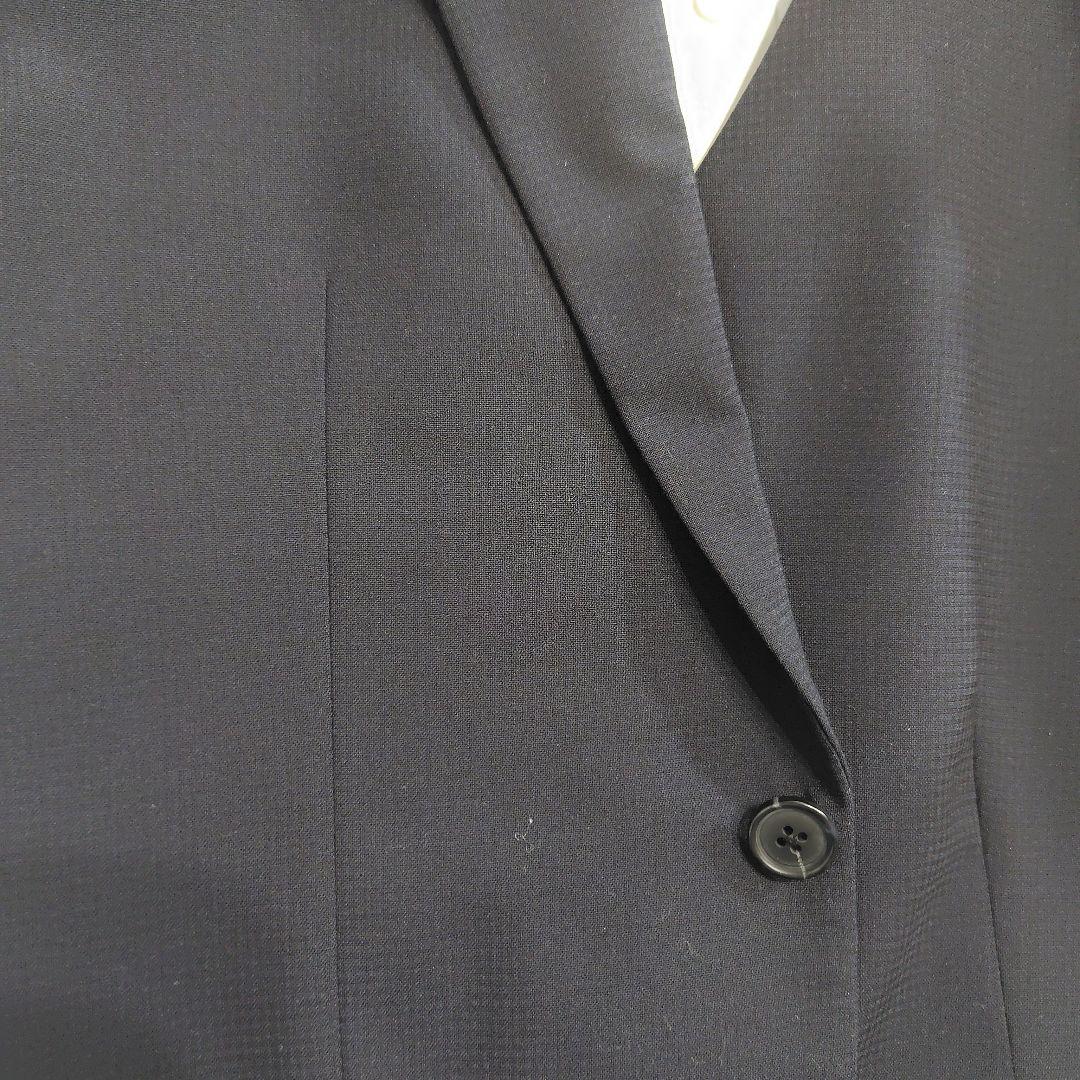 【美品】洋服の青山　PT-9 ネイビー スーツ 　ＹＡ5