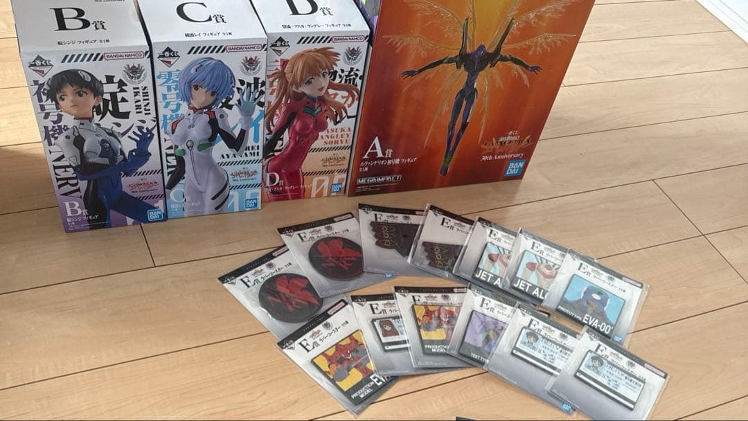 エヴァンゲリオン 一番くじ　フィギュア他