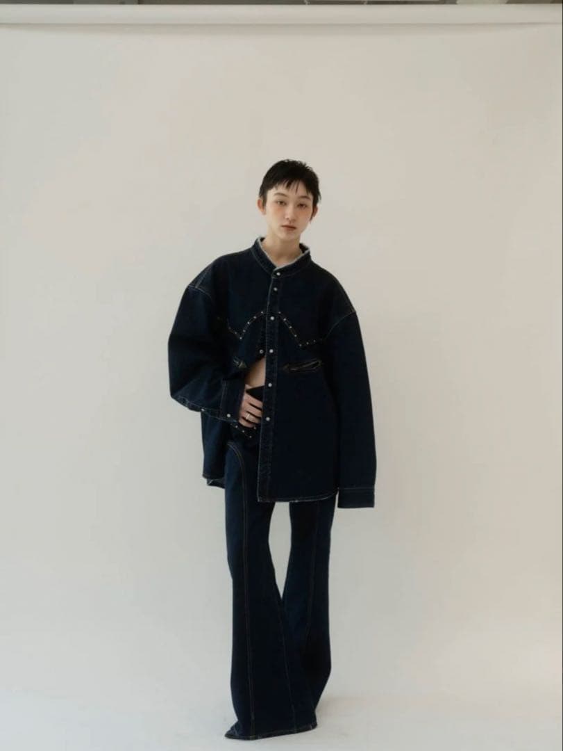 ジャケット・アウター Knuth marf western denim over shirt