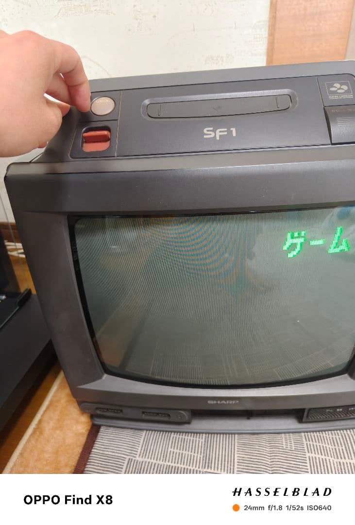 SHARP ブラウン管テレビ 14G-SF1