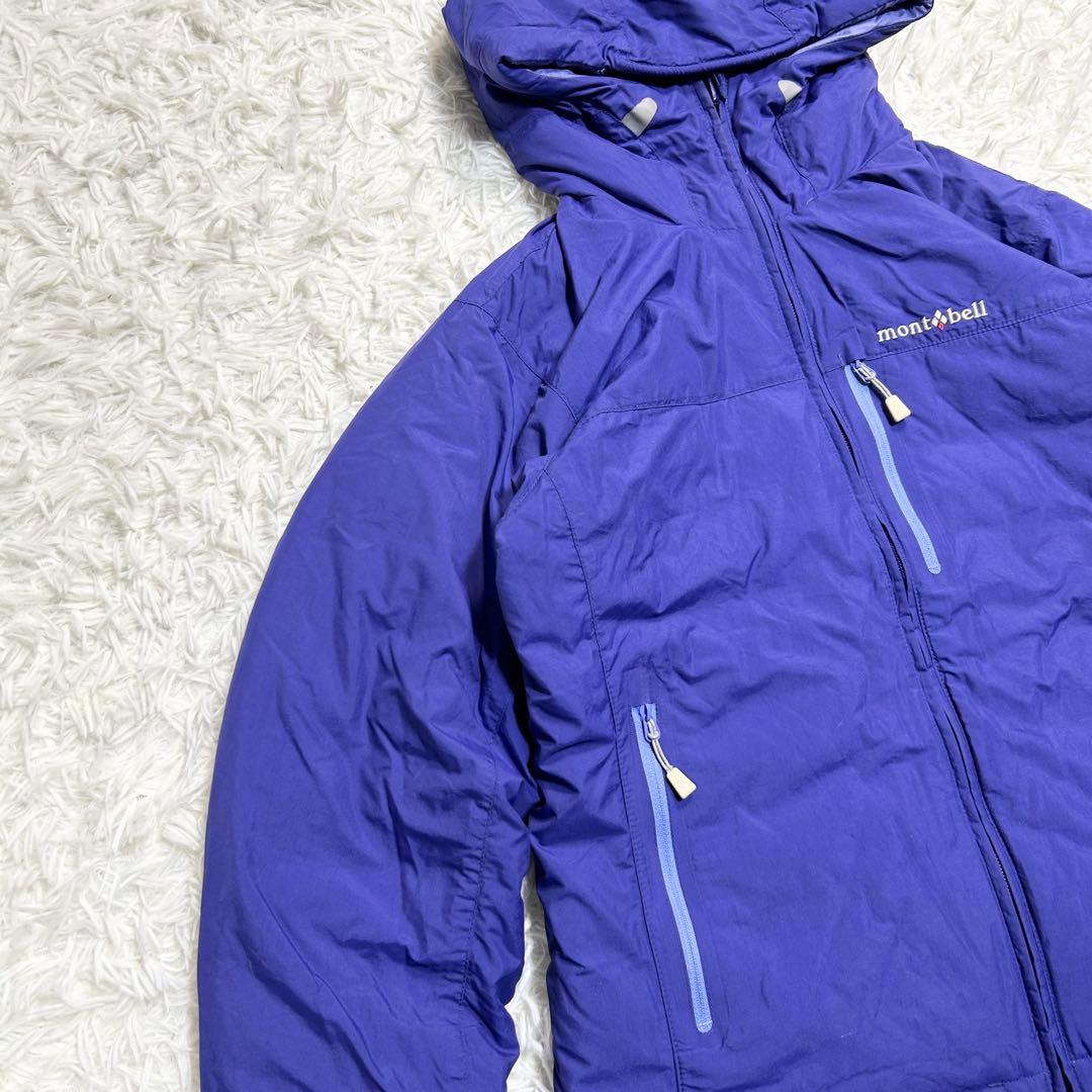 Montbell モンベル ダウンジャケット コロラドパーカー リバーシブル 青