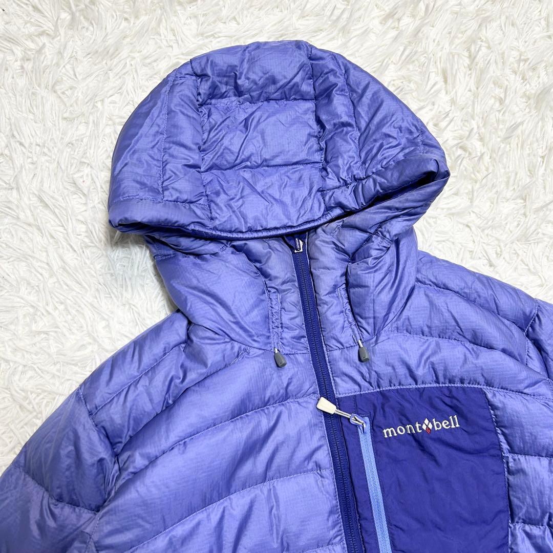 Montbell モンベル ダウンジャケット コロラドパーカー リバーシブル 青