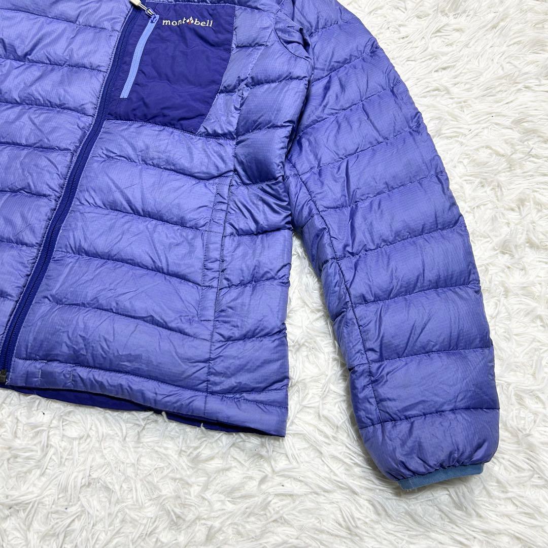 Montbell モンベル ダウンジャケット コロラドパーカー リバーシブル 青