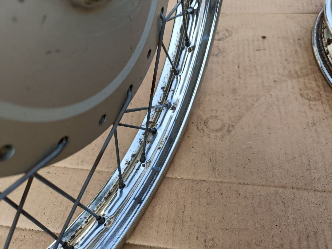 希少JA07デカドラムホイール 前後セット 17インチ