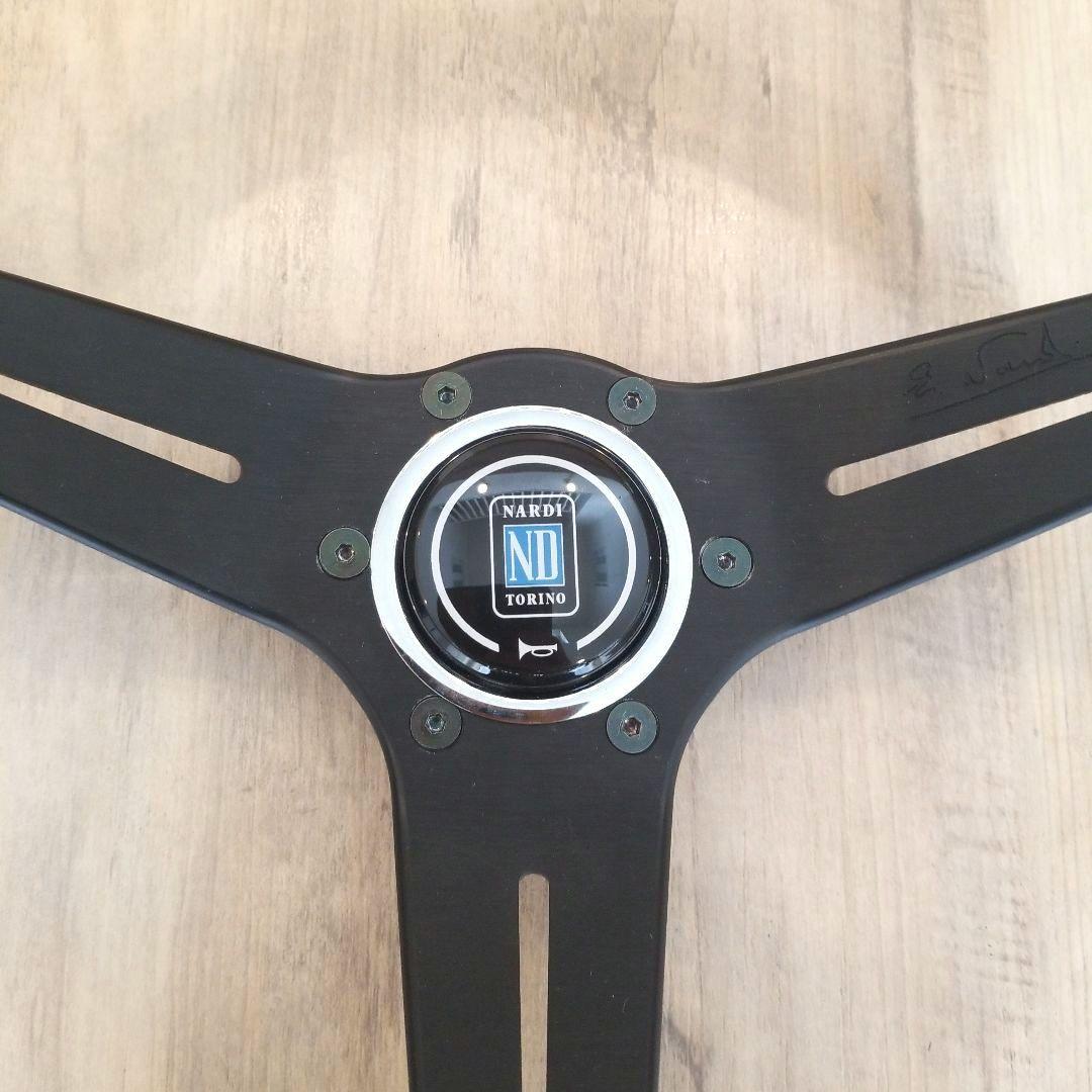 NARDI☆ナルディクラシックウッド&ブラックスポークディープコーン/N771
