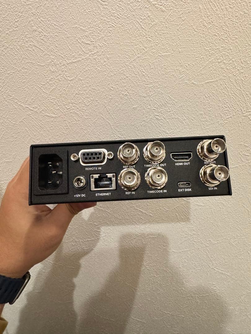 Blackmagic HyperDeck Studio HD Mini動作確認済