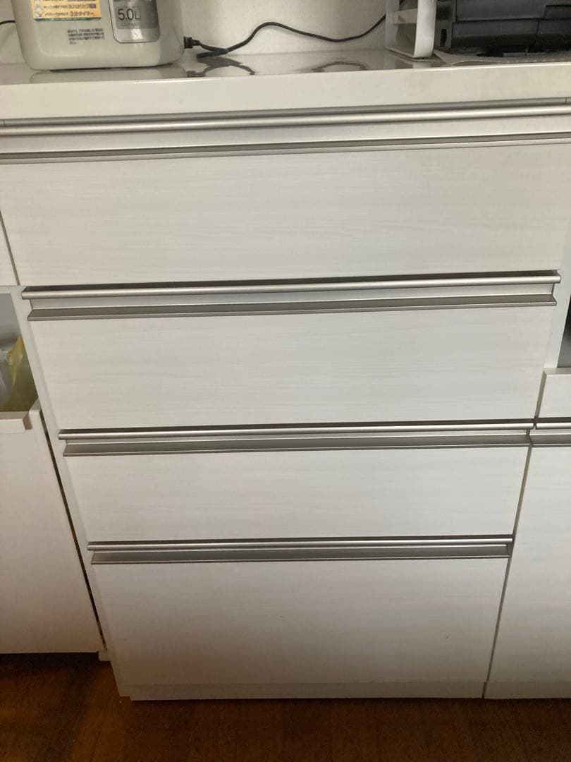 ニトリ　リガーレ　食器棚　カップボード 160cm ハイタイプ