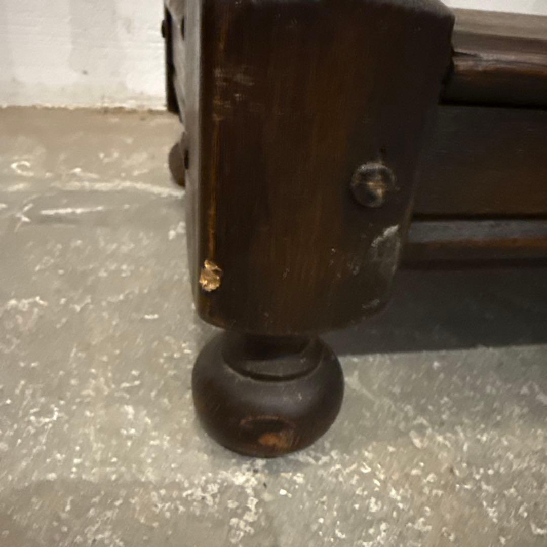 ビンテージ　木製サイドテーブル　ベッドサイドテーブル