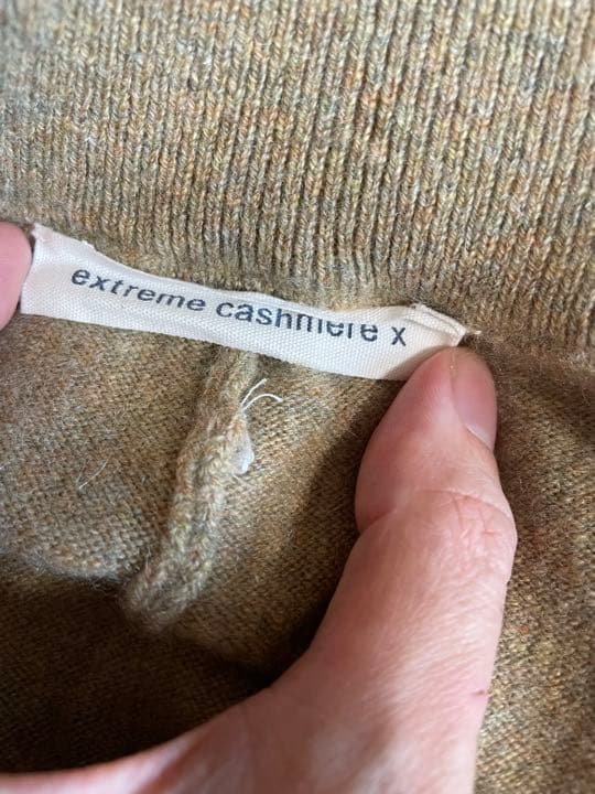 【最終値下】extreme cashmereエクストリーム カシミアニットパンツ