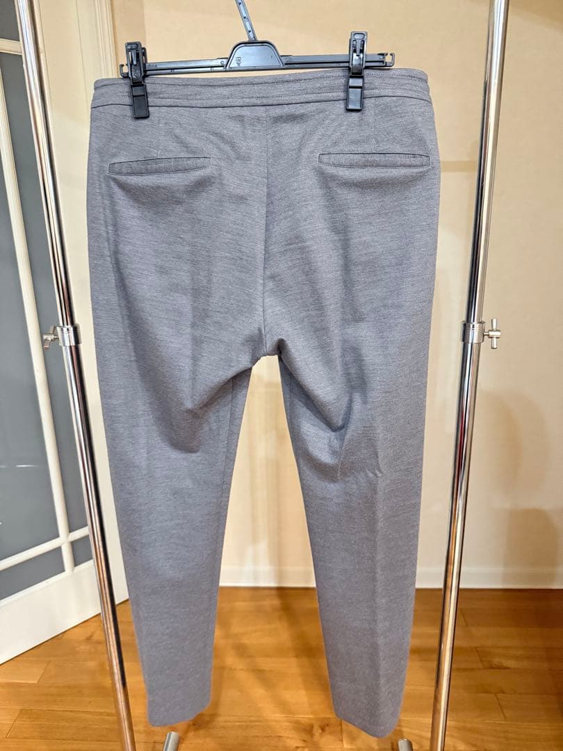 Ermenegildo Zegna グレー ウールスラックス 50