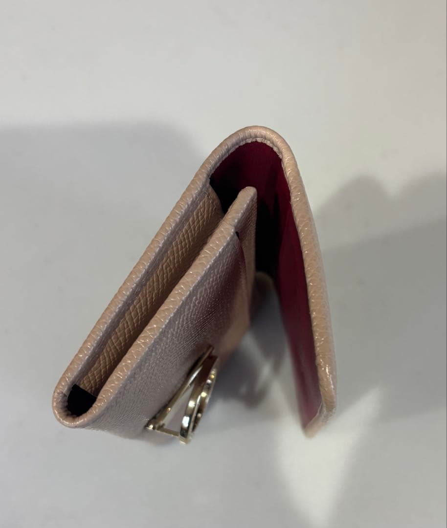 値下げ　BVLGARI ブルガリ　ライトピンク カードケース　名刺入れ